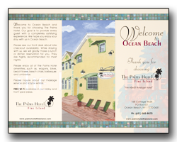 Menu design at Suffolk Printing