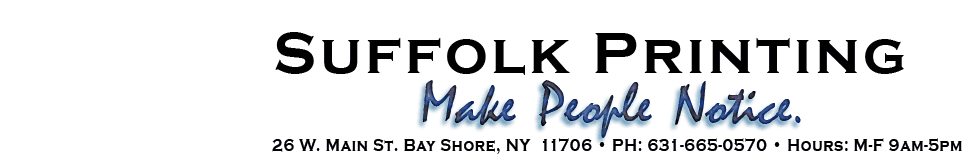 Suffolk Printing Quality Printers